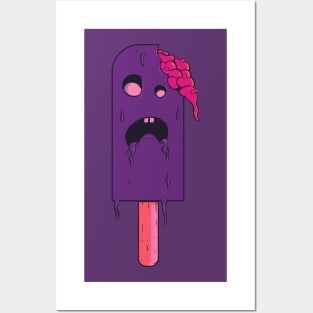 Ice Cream Monster Posters and Art